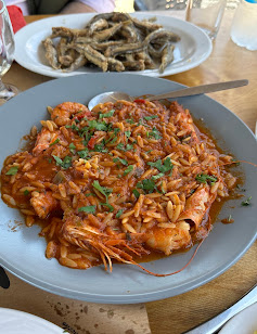 Seafood risotto